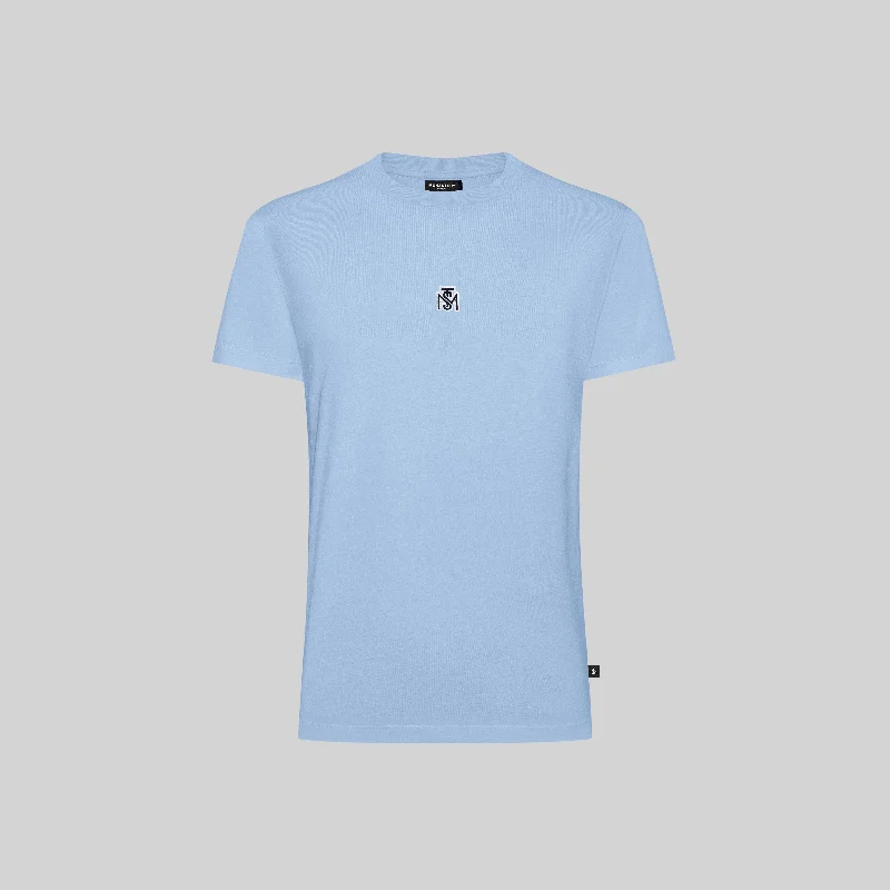 Women's minimalist t shirt ASCARY T-SHIRT WOMEN FADED DENIM