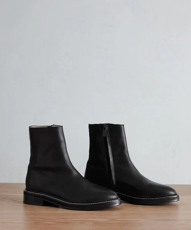 Longline Women's Mohair Sweater Dresses in a Loose Fit Blake Ankle Boot