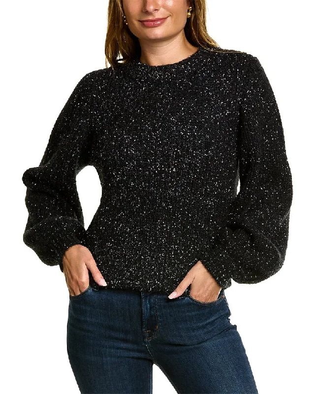 Plus Size Women's Long Sleeve Cable Knit Sweater Dresses Boden Chunky Ribbed Wool & Alpaca-Blend Sweater