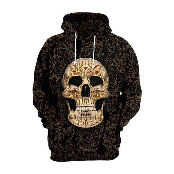 Women's zip - front sweatshirt with contrast stitching for a sporty aesthetic Carved Skull Hoodie Women's zip - front sweatshirt with contrast stitching for a sporty aesthetic Carved Skull Hoodie