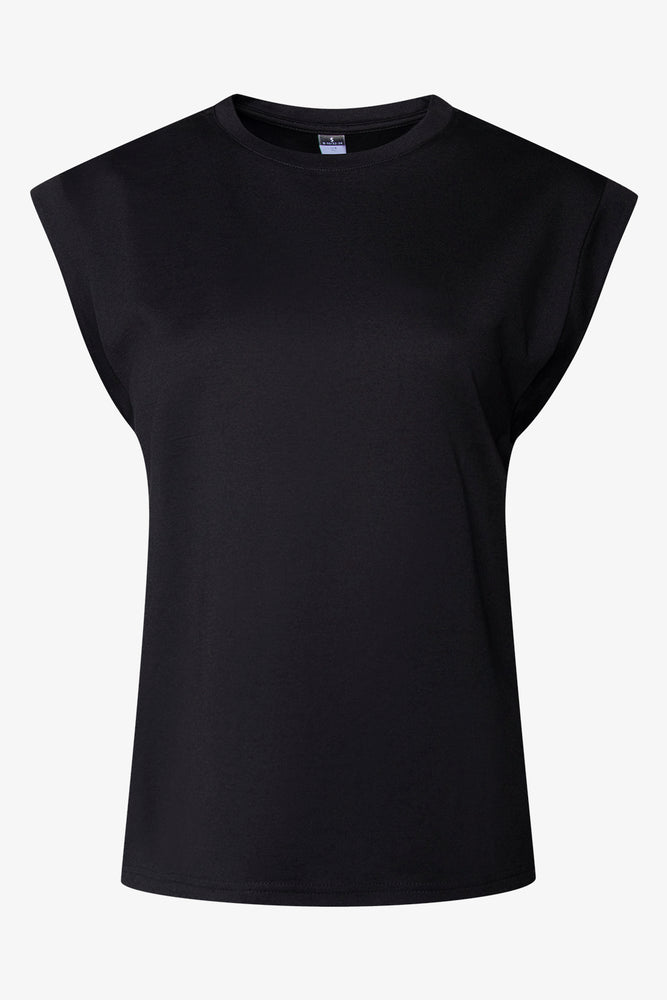 Women's high neck t shirt Classic Frankie T-Shirt Black