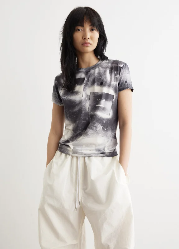 Women's thermal t shirt Emmbar Spray Face T-Shirt
