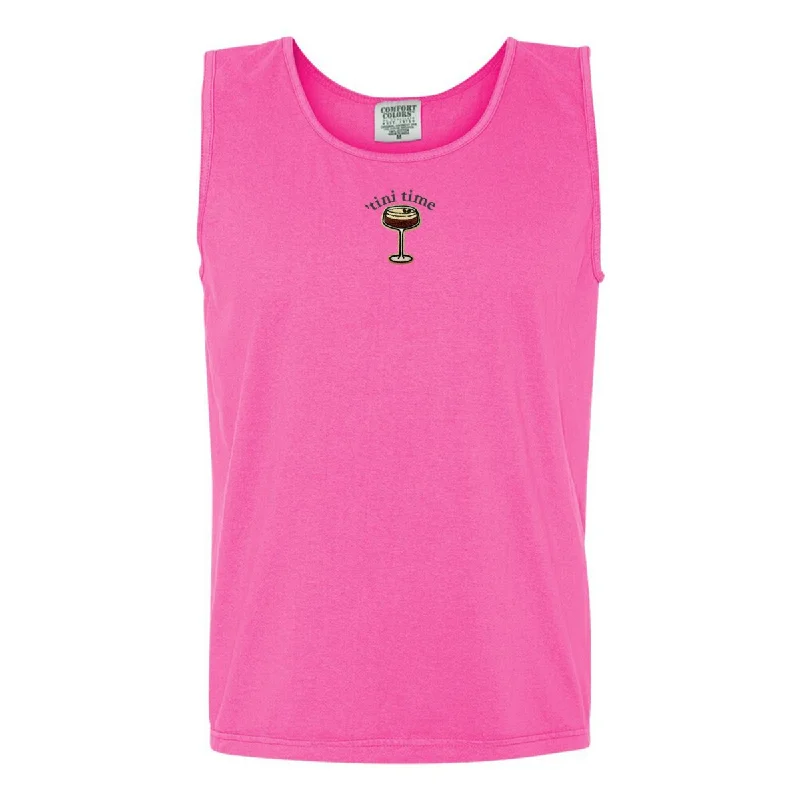 Plus Size Women's Side - Slit Tank Tops in Metallic Shades 'Espresso 'Tini Time' Tank Top Plus Size Women's Side - Slit Tank Tops in Metallic Shades 'Espresso 'Tini Time' Tank Top