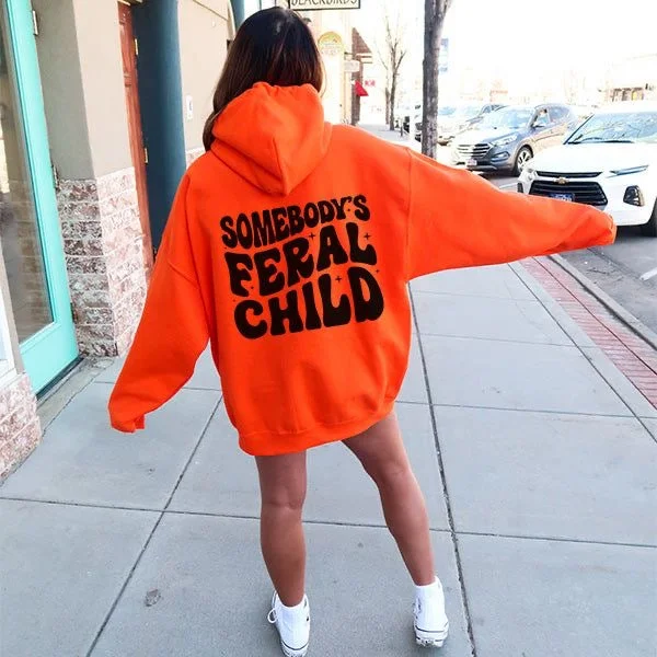 Women's graphic - printed sweatshirt featuring floral patterns for a feminine touch Feral Child Women's graphic - printed sweatshirt featuring floral patterns for a feminine touch Feral Child