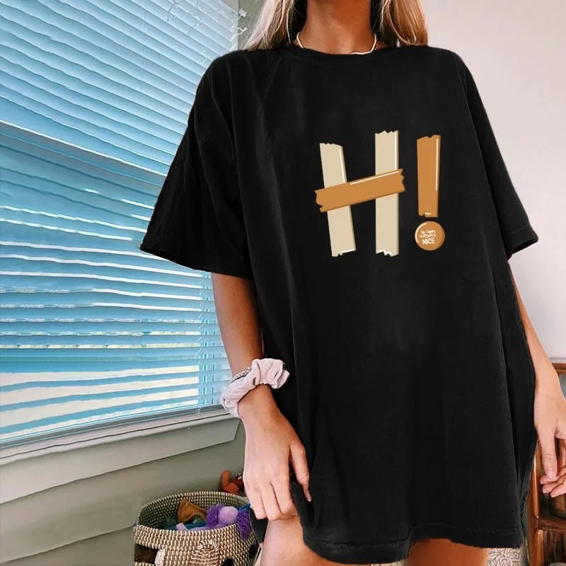 Women's oversized cropped hoodie with drawstrings for a trendy look HI women Oversized Top Women's oversized cropped hoodie with drawstrings for a trendy look HI women Oversized Top