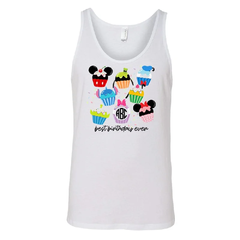 Plunge Neck Women's Seamless Tank Tops for a Smooth Fit Monogrammed 'Birthday Magic' Premium Tank Top Plunge Neck Women's Seamless Tank Tops for a Smooth Fit Monogrammed 'Birthday Magic' Premium Tank Top