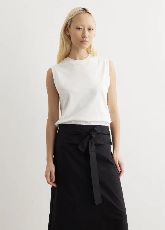 Women's plus size t shirt Relaxed Sleeveless Tee