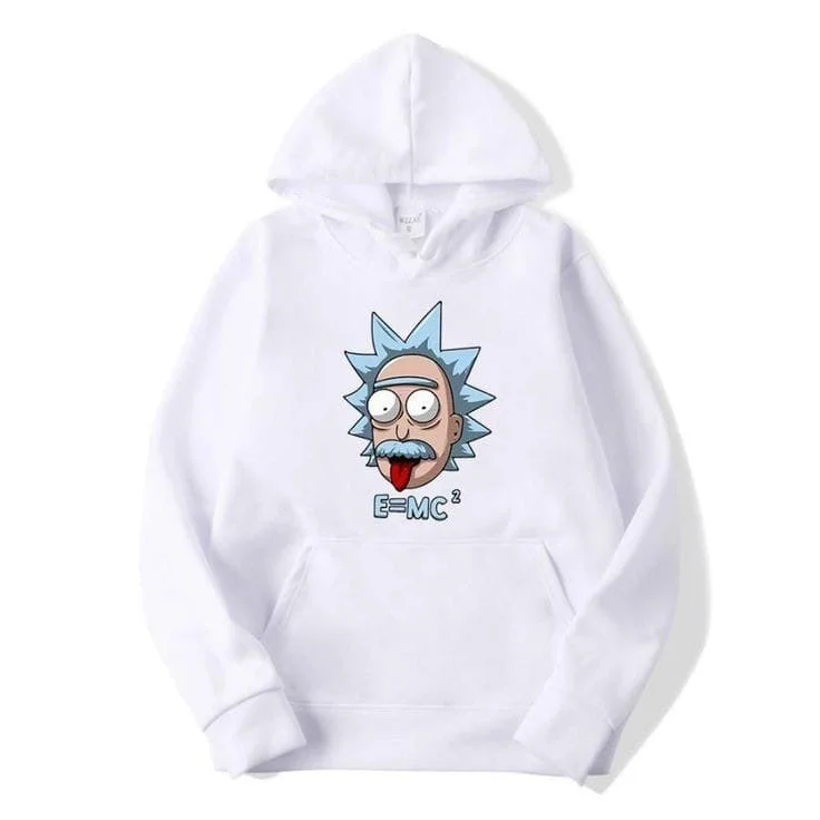 Women's zip - up sweatshirt in pastel blue for a soft and stylish outfit Ricky & Morty Women's zip - up sweatshirt in pastel blue for a soft and stylish outfit Ricky & Morty