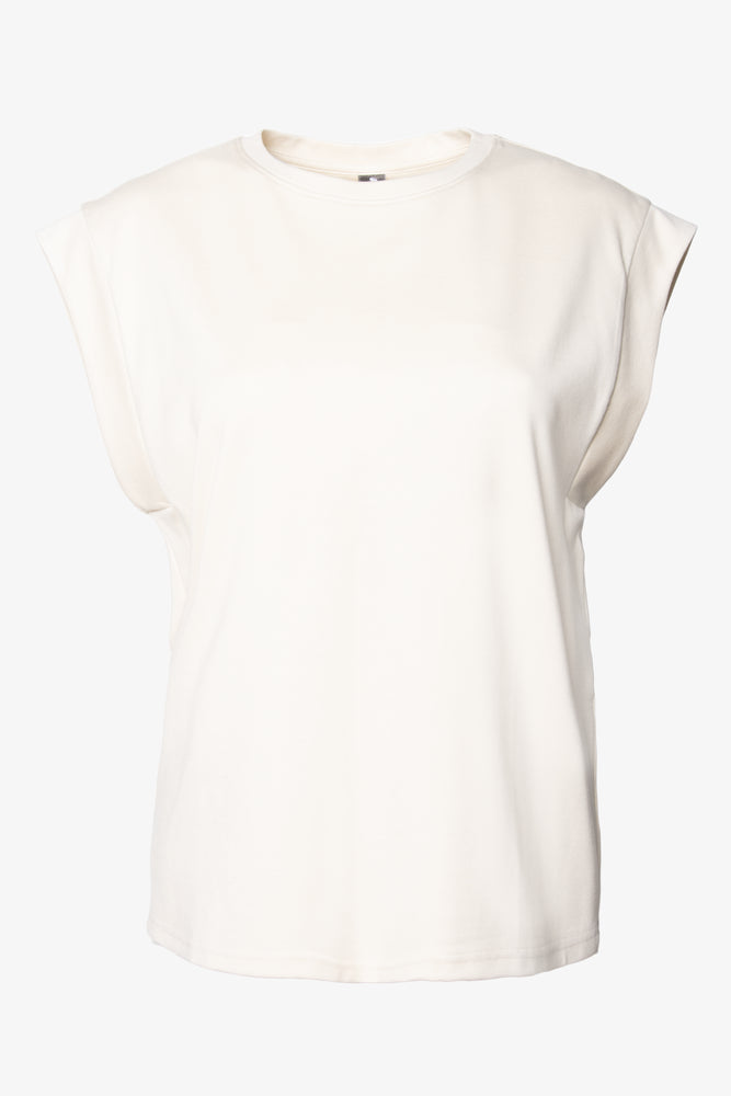 Women's animal print t shirt Short Sleeve T-shirt Cream