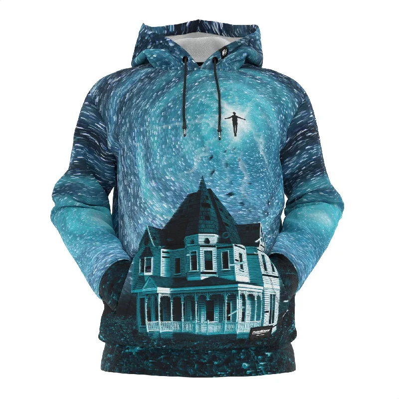 Women's fleece - lined hoodie with thumbholes for warmth in winter Space Portal Hoodie Women's fleece - lined hoodie with thumbholes for warmth in winter Space Portal Hoodie
