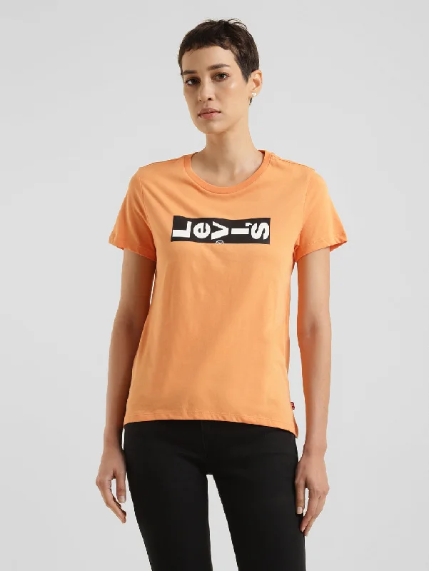 Women's yoga t shirt Women's Brand Logo Crew Neck T-shirt