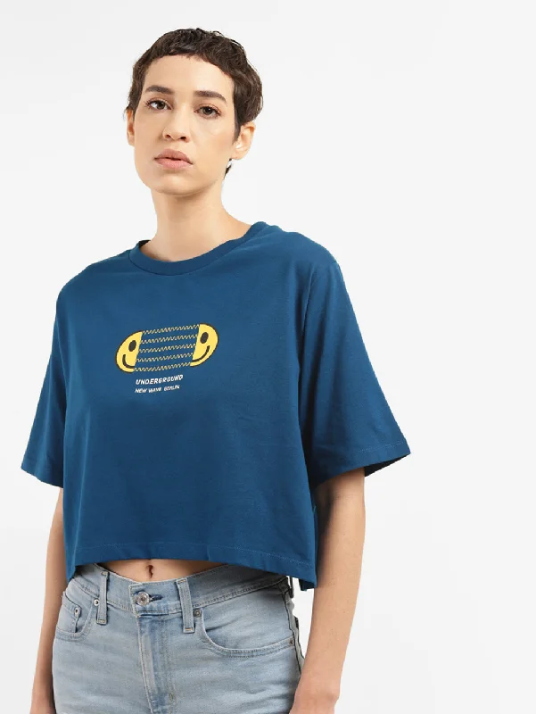 Women's Under Armour t shirt Women's Graphic Print Boxy Fit T-Shirt