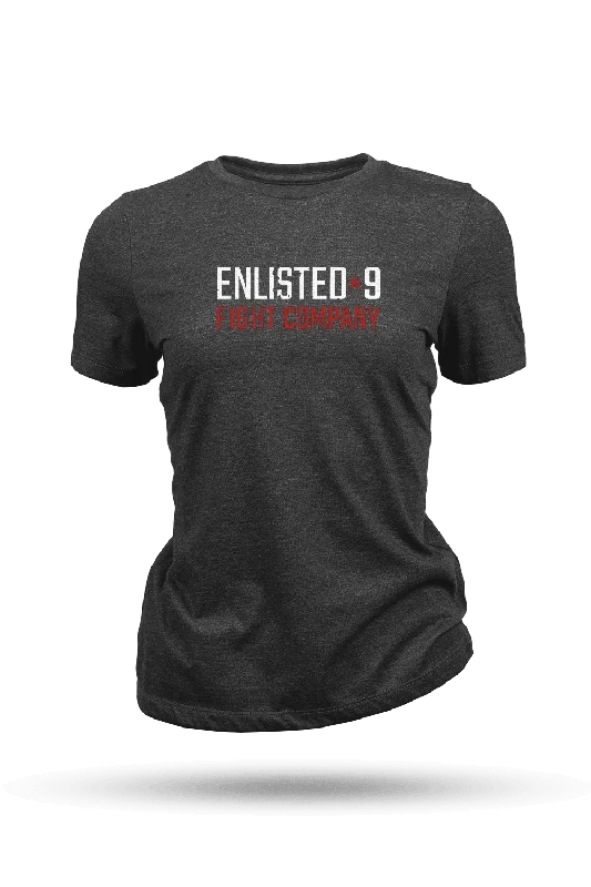 Women's ruffled t shirt Enlisted 9 - Women's T-Shirt