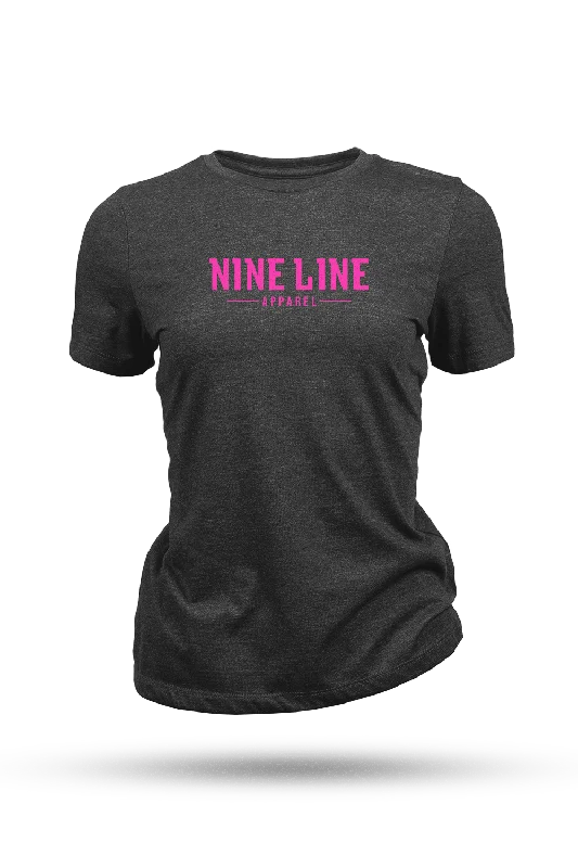 Women's long sleeve t shirt NLA Basic Pink Logo - Women's T-Shirt
