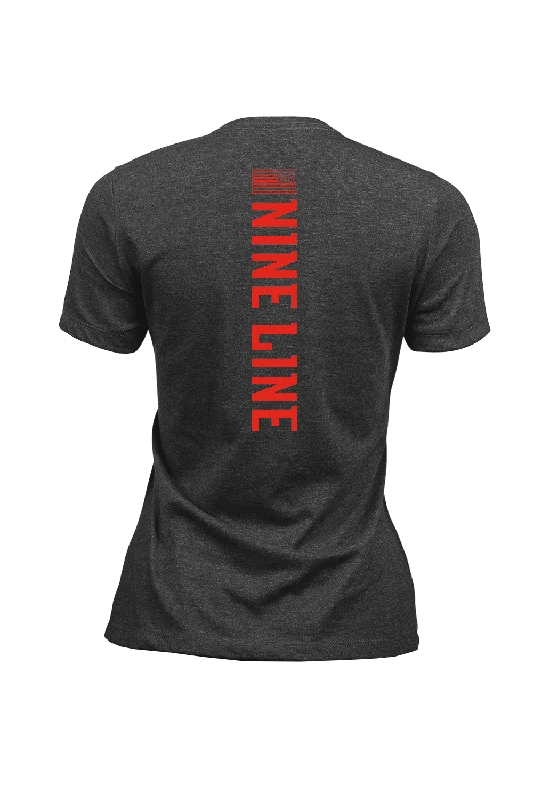 Women's longline t shirt Basic Stamp Logo - Women's T-Shirt