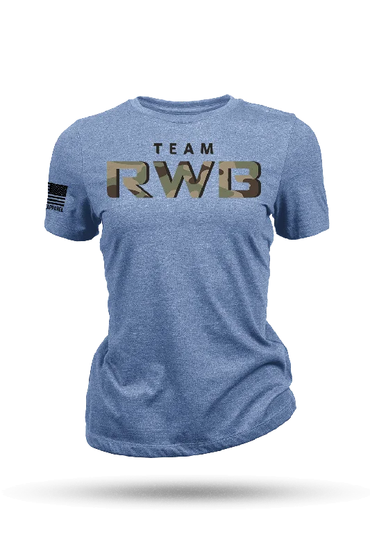 Women's crew neck t shirt Team RWB Camo - Women's T-Shirt