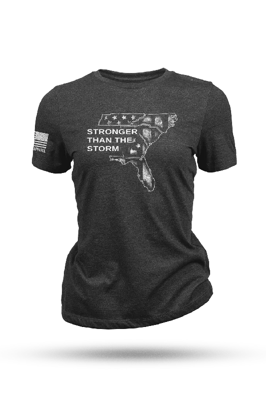 Women's affordable t shirt Stronger Than The Storm - Women's T-Shirt