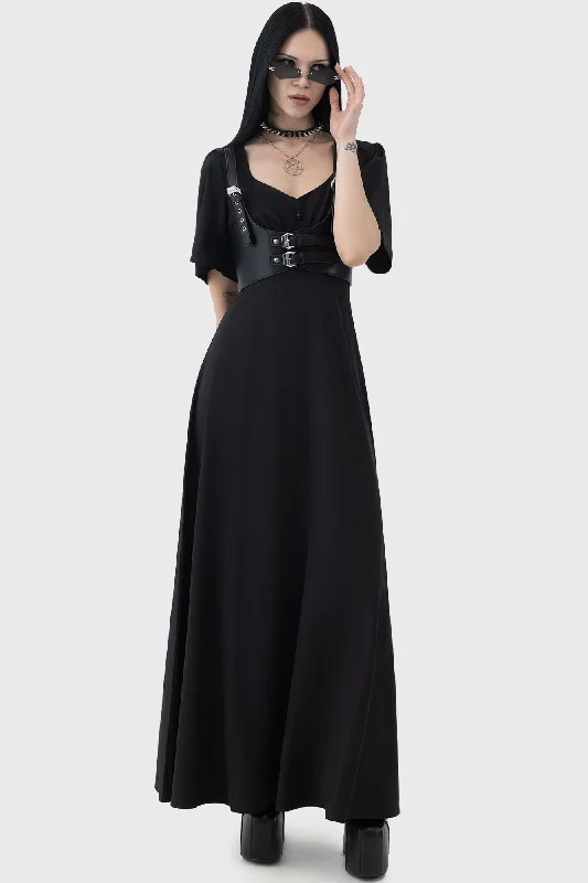 Wrap - Style Women Dress with Adjustable Fit for All Body Types Arboraceous Maxi Dress Wrap - Style Women Dress with Adjustable Fit for All Body Types Arboraceous Maxi Dress