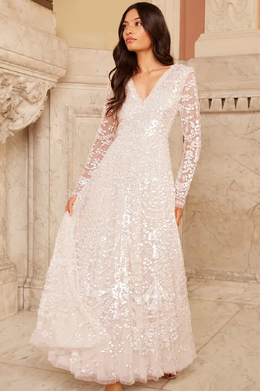 Strapless Women Dress with a Built - in Bra for Comfort and Support Chandelier Gloss Gown