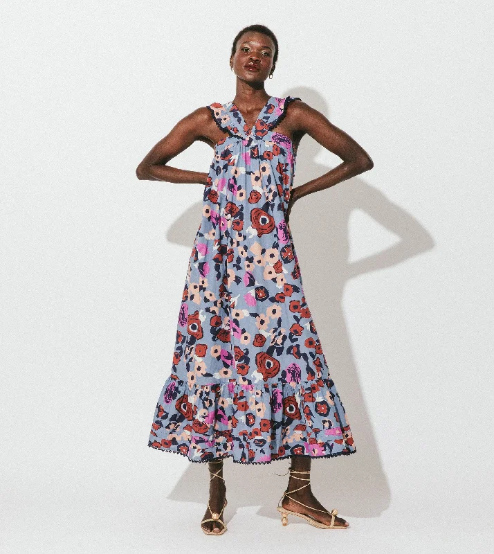 Pleated Women Dress with a Timeless and Elegant Texture Hedy Midi Dress | Waterlily