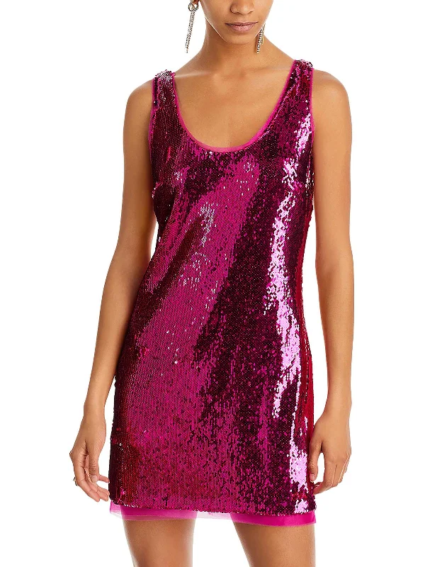 Wrap - Style Women Dress with Adjustable Fit for All Body Types Wrap - Style Women Dress with Adjustable Fit for All Body Types Aishia Womens Sequined Mini Cocktail And Party Dress