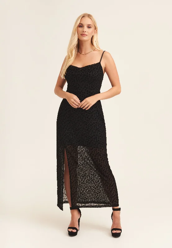 Wrap - Style Women Dress with Adjustable Fit for All Body Types Wrap - Style Women Dress with Adjustable Fit for All Body Types Animal Cowl Midi Dress