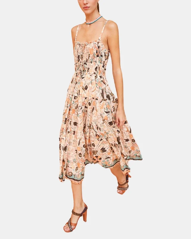 Ball Gown Women Dress with a Full Skirt for a Princess - like Look Ball Gown Women Dress with a Full Skirt for a Princess - like Look ANISA DRESS IN PEARL FLORA