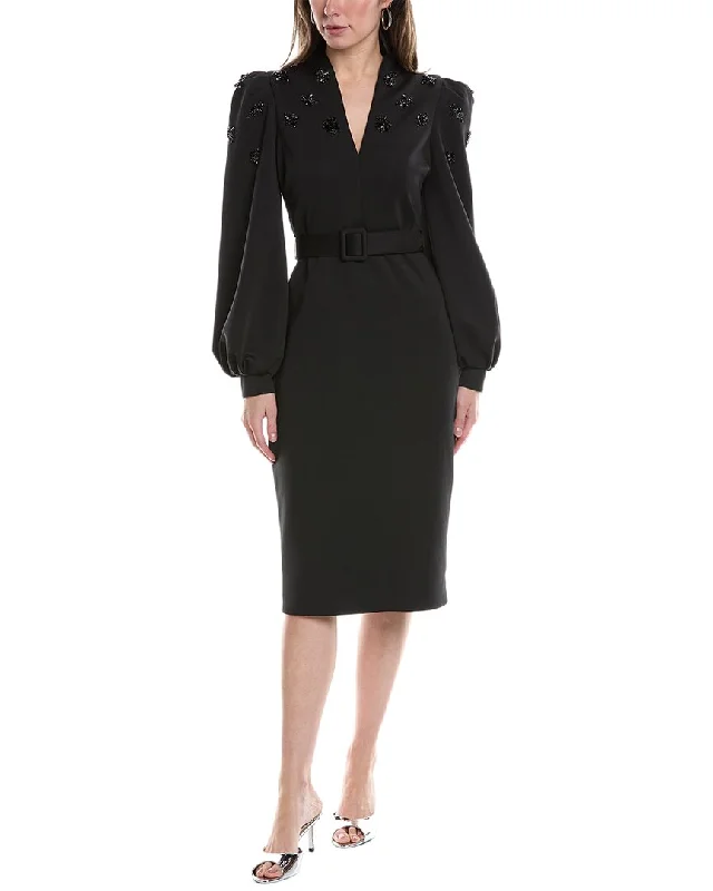 Ruffled Women Dress with Multiple Layers for a Playful and Girly Style Ruffled Women Dress with Multiple Layers for a Playful and Girly Style Badgley Mischka Brooch Coatdress