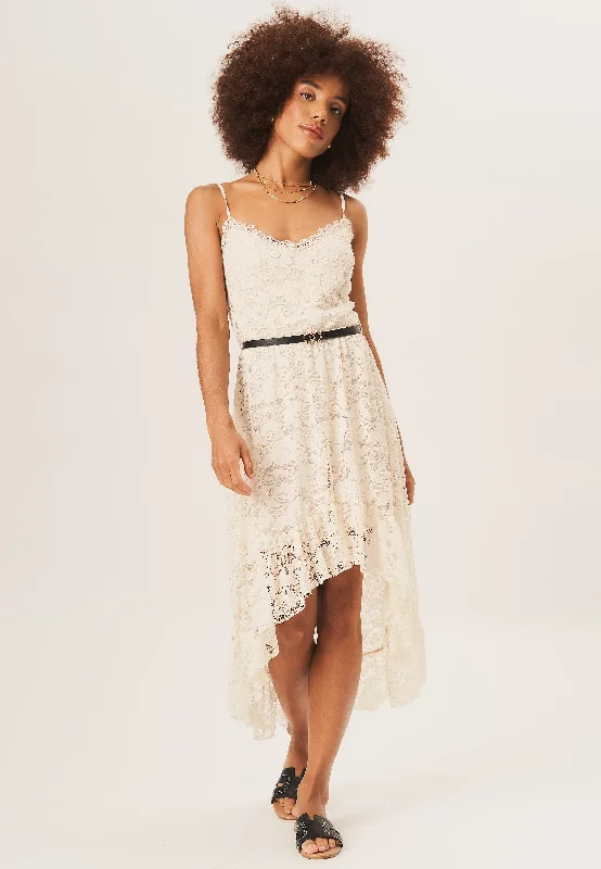Ball Gown Women Dress with a Full Skirt for a Princess - like Look Ball Gown Women Dress with a Full Skirt for a Princess - like Look Beige Strappy Corset Belted Midi Dress