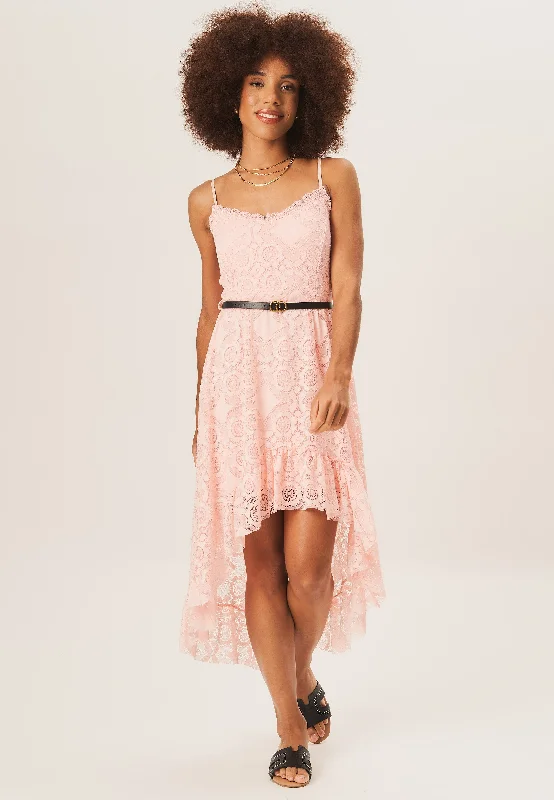 Pleated Women Dress with a Timeless and Elegant Texture Pleated Women Dress with a Timeless and Elegant Texture Blush Strappy Corset Belted Midi Dress