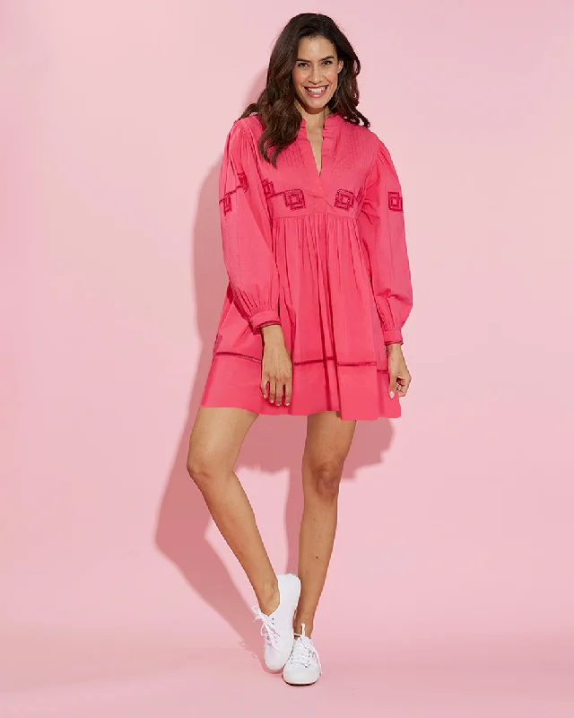 Off - the - Shoulder Women Dress for a Romantic and Feminine Look Off - the - Shoulder Women Dress for a Romantic and Feminine Look Brinley Dress - Cotton Stretch Poplin Off - the - Shoulder Women Dress for a Romantic and Feminine Look Off - the - Shoulder Women Dress for a Romantic and Feminine Look Brinley Dress - Cotton Stretch Poplin