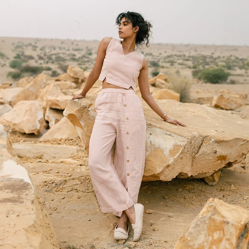 Backless Women Dress for a Sexy and Alluring Look at Evening Events Backless Women Dress for a Sexy and Alluring Look at Evening Events Linen Co Ord Set for Women | Flamingo Pink