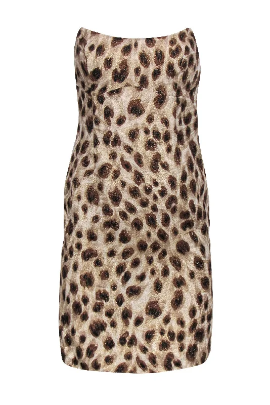 Empire Waist Women Dress to Accentuate the Bust and Conceal the Waist Empire Waist Women Dress to Accentuate the Bust and Conceal the Waist Escada - Beige & Brown Sparkly Leopard Print Strapless Sheath Dress Sz 6 Empire Waist Women Dress to Accentuate the Bust and Conceal the Waist Empire Waist Women Dress to Accentuate the Bust and Conceal the Waist Escada - Beige & Brown Sparkly Leopard Print Strapless Sheath Dress Sz 6