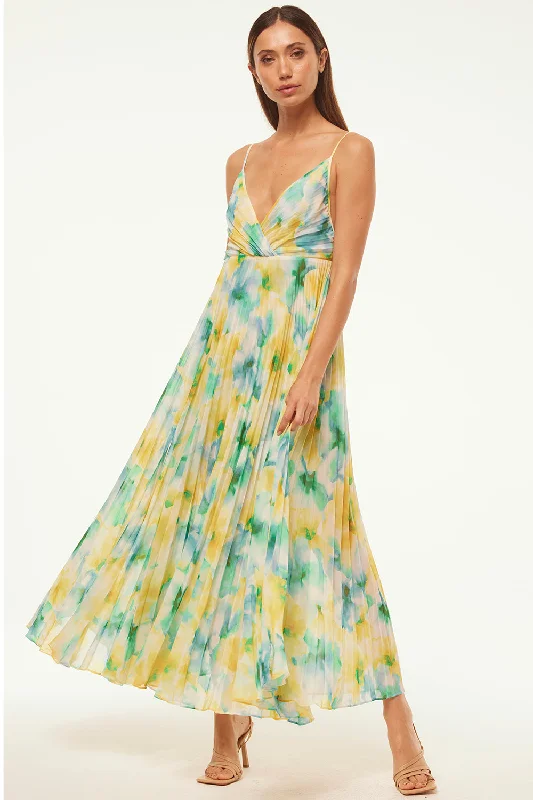 Maxi dresses with balloon sleeves for a vintage - inspired style GALETA DRESS