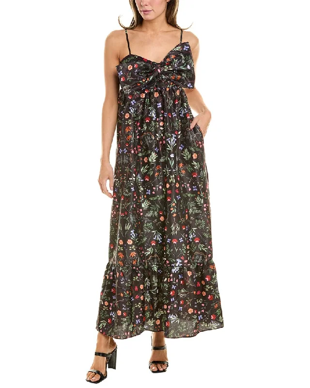 Strapless Women Dress with a Built - in Bra for Comfort and Support Strapless Women Dress with a Built - in Bra for Comfort and Support Hutch Olani Maxi Dress