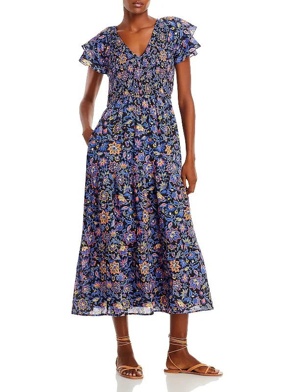 Empire Waist Women Dress to Accentuate the Bust and Conceal the Waist Empire Waist Women Dress to Accentuate the Bust and Conceal the Waist IRA Womens Smocked Long Fit & Flare Dress