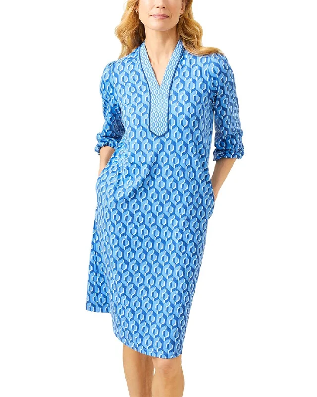 Plus Size Women Dress with a Flattering A - Line Cut for Comfort and Style Plus Size Women Dress with a Flattering A - Line Cut for Comfort and Style J.McLaughlin Emer Dress