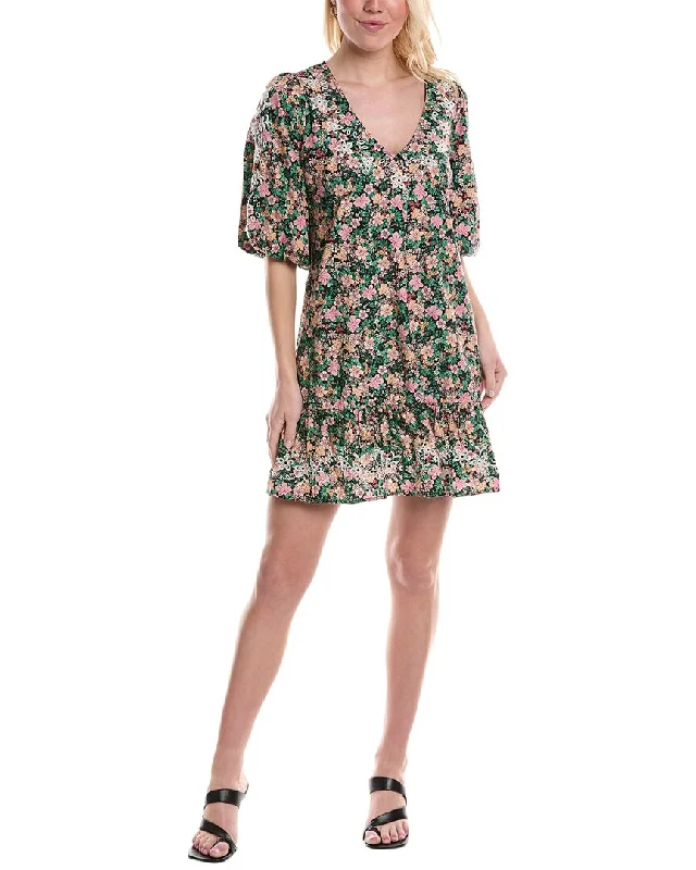 Maxi Women Dress with Floral Print for a Bohemian Vibe Maxi Women Dress with Floral Print for a Bohemian Vibe Johnny Was Rebakah Poplin Midi Dress