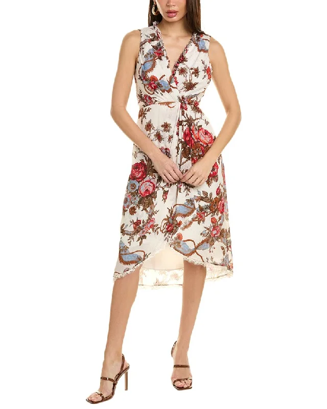 Halter Neck Women Dress to Show Off the Shoulders and Neckline Halter Neck Women Dress to Show Off the Shoulders and Neckline Kobi Halperin Carine Printed High-Low Dress