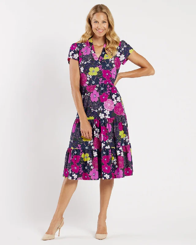 Pleated Women Dress with a Timeless and Elegant Texture Pleated Women Dress with a Timeless and Elegant Texture Libby Dress - Jude Cloth