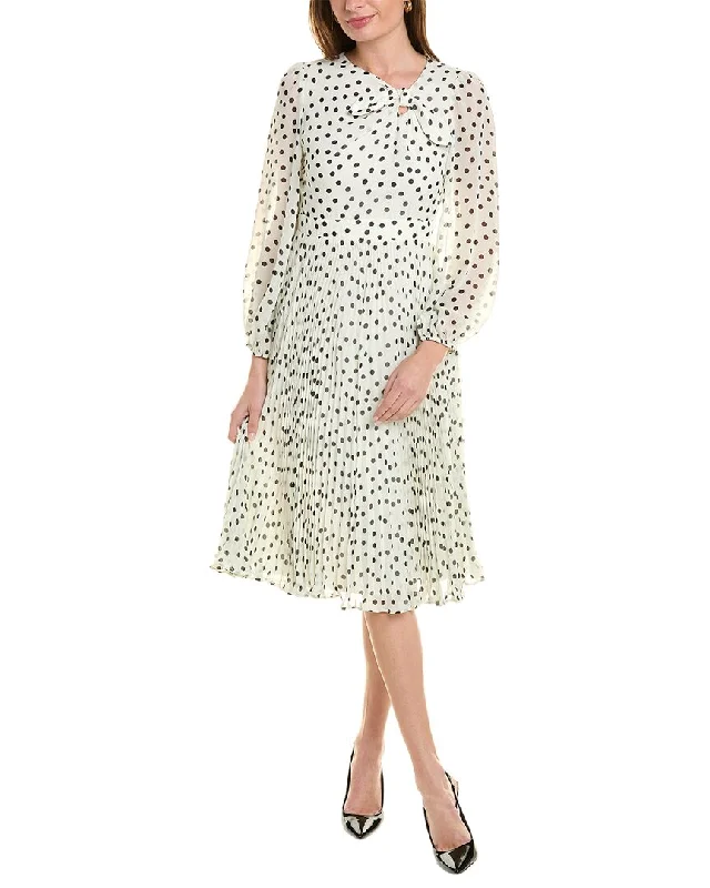 Plus Size Women Dress with a Flattering A - Line Cut for Comfort and Style Plus Size Women Dress with a Flattering A - Line Cut for Comfort and Style Maison Tara Chiffon Midi Dress