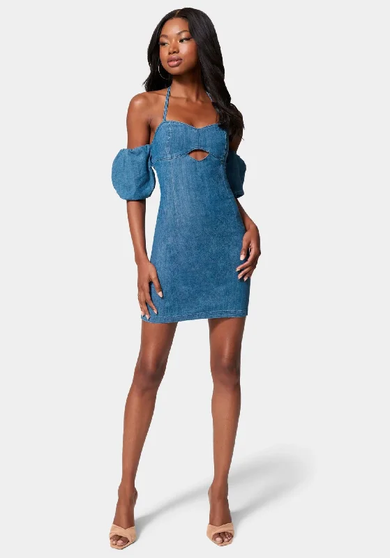 Off - the - Shoulder Women Dress for a Romantic and Feminine Look Off - the - Shoulder Women Dress for a Romantic and Feminine Look Off Shoulder Bubble Sleeve Denim Dress Off - the - Shoulder Women Dress for a Romantic and Feminine Look Off - the - Shoulder Women Dress for a Romantic and Feminine Look Off Shoulder Bubble Sleeve Denim Dress
