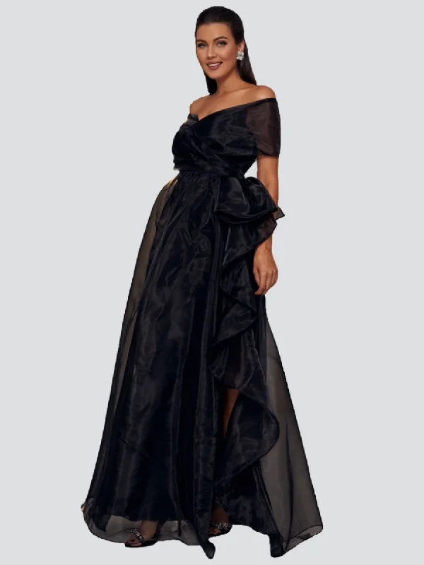 Backless Women Dress for a Sexy and Alluring Look at Evening Events Backless Women Dress for a Sexy and Alluring Look at Evening Events Off Shoulder Mesh Prom Dresses WY52