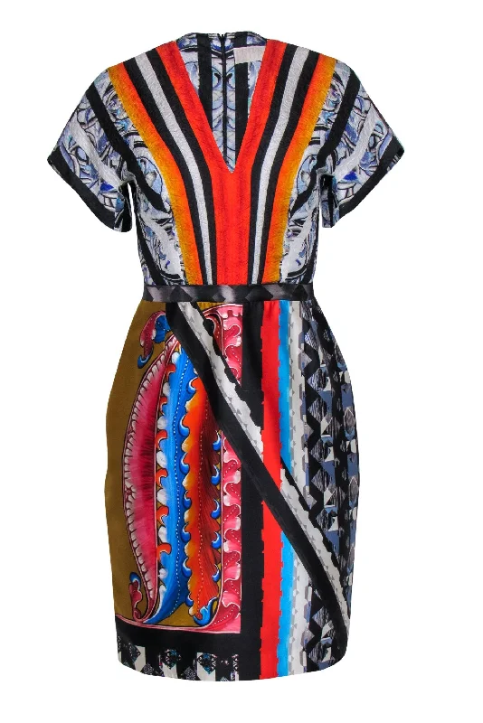Long - Sleeve Women Dress in Velvet for a Luxurious Winter Look Long - Sleeve Women Dress in Velvet for a Luxurious Winter Look Peter Pilotto - Multi-Patterned Silk Satin V-Neck Sheath Dress Sz 6 Long - Sleeve Women Dress in Velvet for a Luxurious Winter Look Long - Sleeve Women Dress in Velvet for a Luxurious Winter Look Peter Pilotto - Multi-Patterned Silk Satin V-Neck Sheath Dress Sz 6