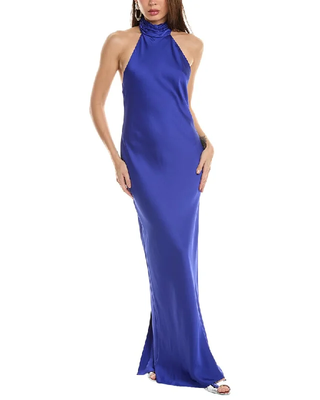 Wrap - Style Women Dress with Adjustable Fit for All Body Types Wrap - Style Women Dress with Adjustable Fit for All Body Types Ramy Brook Tatiana Gown