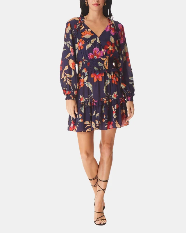 Printed Abstract Women Dress for a Modern and Artistic Appeal Printed Abstract Women Dress for a Modern and Artistic Appeal RAQUEL DRESS IN GYPSY GARDEN PRINT