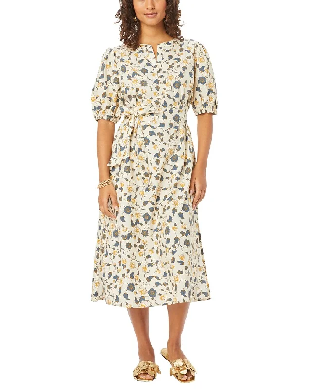 Long - Sleeve Women Dress in Velvet for a Luxurious Winter Look Long - Sleeve Women Dress in Velvet for a Luxurious Winter Look Roller Rabbit Evandra Floral Luca Caftan