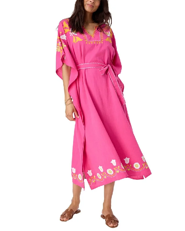 Backless Women Dress for a Sexy and Alluring Look at Evening Events Backless Women Dress for a Sexy and Alluring Look at Evening Events Roller Rabbit Lavandou Nella Caftan
