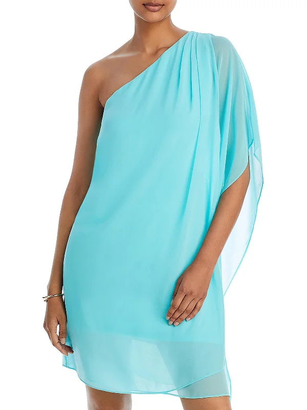 Sleeveless Women Dress in Bright Colors for Summer Parties Sleeveless Women Dress in Bright Colors for Summer Parties Sabrina Womens Chiffon Short Shift Dress