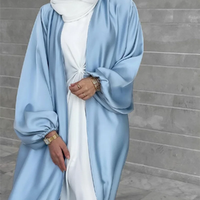 sky blue abaya